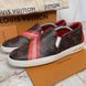 Fromtrow Monogram LV кросівки сліпони коричневі канва 3372 фото 6