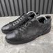 Match Up Sneakers Monogram Eclipse Canvas Black Leather