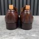 Web Interlocking G Tasseled Loafer Brown Leather
