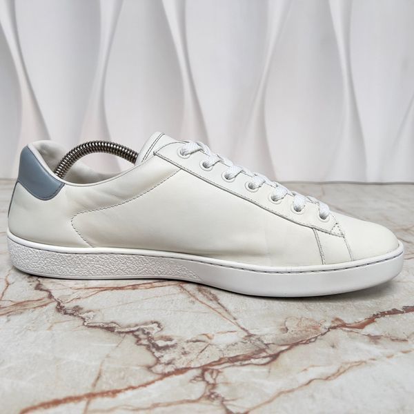 ACE Interlocking G Sneakers White Leather