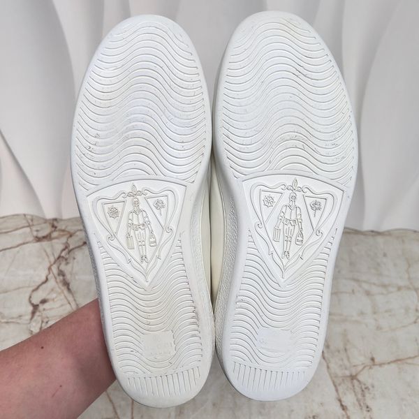 ACE Interlocking G Sneakers White Leather
