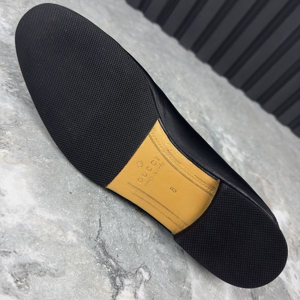Jordaan Horsebit Skull Embroidered Loafer Black Leather