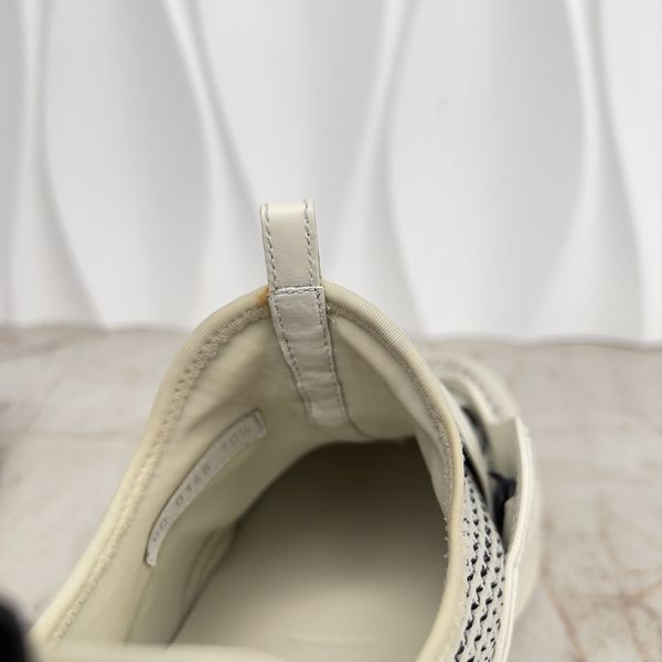 Fuel Power Sneakers Damier White Leather Mesh