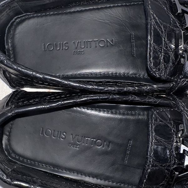 Monte Carlo Moccasins Crocodile Skin