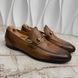Jordaan Horsebit Loafers Brown Patina Leather