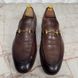 Jordaan Horsebit Loafers Brown Patina Leather