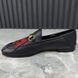 Jordaan Horsebit Skull Embroidered Loafer Black Leather