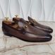 Jordaan Horsebit Loafers Brown Patina Leather