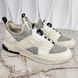 Fuel Power Sneakers Damier White Leather Mesh