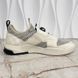 Fuel Power Sneakers Damier White Leather Mesh
