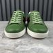 Special Edition Ace Web Sneakers Tiger Embroidered Green Leather
