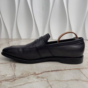 Penny Loafers Black Leather