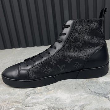 Match Up Sneakers LV Monogram Black Leather
