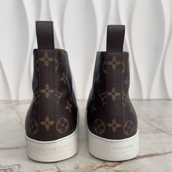 Match Up Sneakers LV Monogram Blue Leather