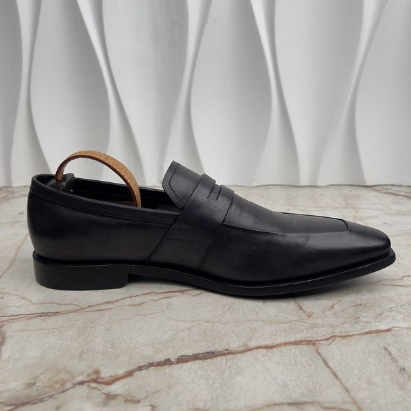 Penny Loafers Black Leather