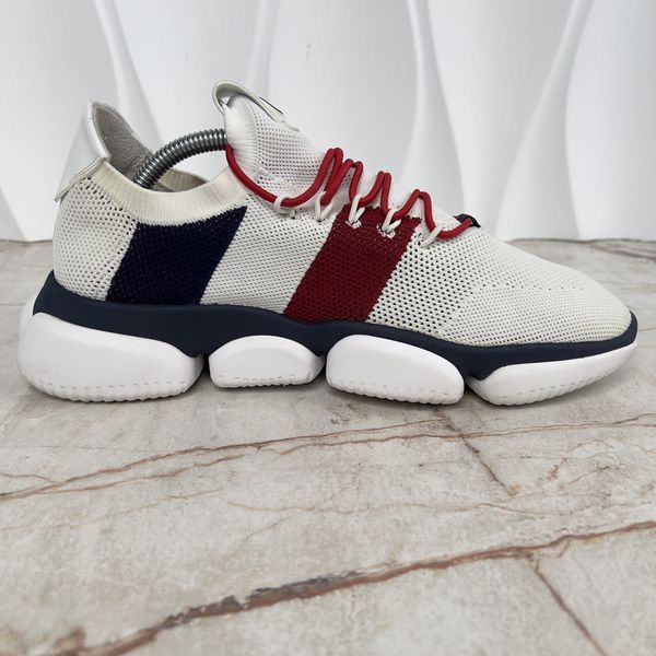 Bubble Trainers кросівки білі з сітки 2407 фото