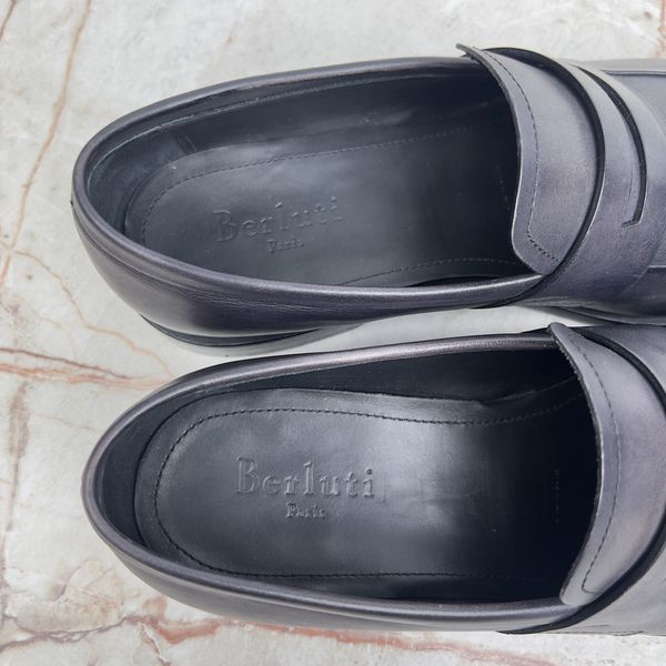 Penny Loafers Black Leather