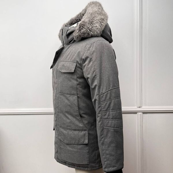 Canada Goose Windermere Parka Herringbone Grey