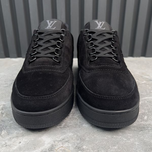 LV Trainer кросівки чорні замшеві 3935 фото