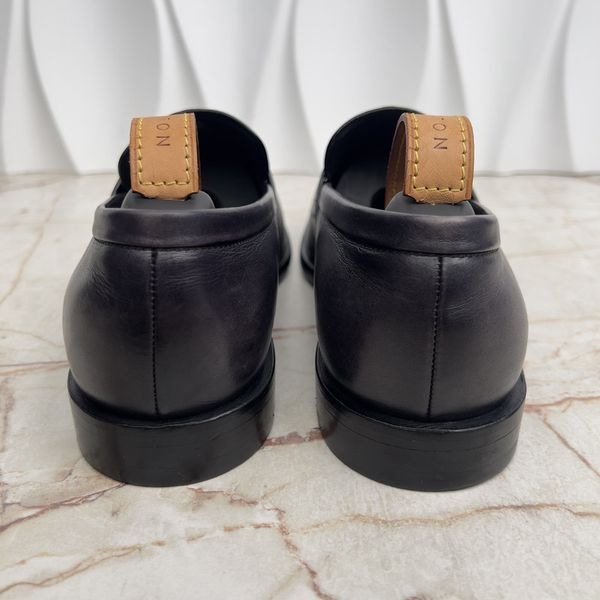 Penny Loafers Black Leather