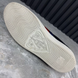 Ace Blind Embroidered Web Sneakers Black Leather