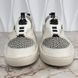 Fuel Power Sneakers Damier White Leather Mesh