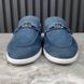 Estate Loafers Blue Grained Leather