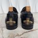 Gucci 1953 Horsebit Loafers Tweed Black Leather 3680 фото 7