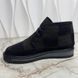 NIGO Damier Giant LV Cozy Lined черевики чорні замшеві на хутрі 3309 фото 1