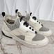 Fuel Power Sneakers Damier White Leather Mesh