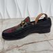 Gucci 1953 Horsebit Loafers Tweed Black Leather 3680 фото 2