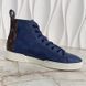 Match Up Sneakers LV Monogram Blue Leather