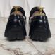 Racetrack Driving Moccasin Black Glazed Leather