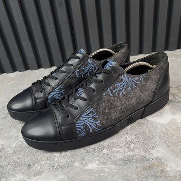 Match Up Kim Jones Damier Graphite кросівки шкіряні 4115 фото