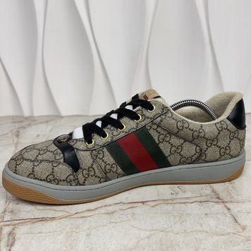 Screener GG Supreme Canvas кросівки бежеві 3276 фото