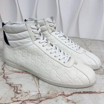 Apollo Bambi GG Signature Monogram кросівки білі шкіряні 2377 фото