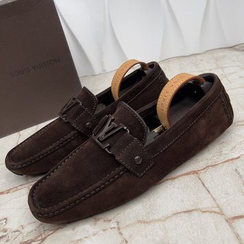 Monte Carlo Moccasins Brown Suede