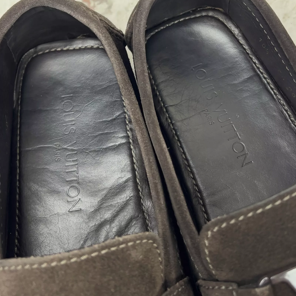 Monte Carlo Driving Moccasin Brown Suede