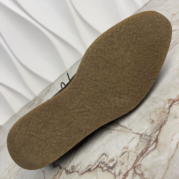 Lace Up Oxfords Brown Suede