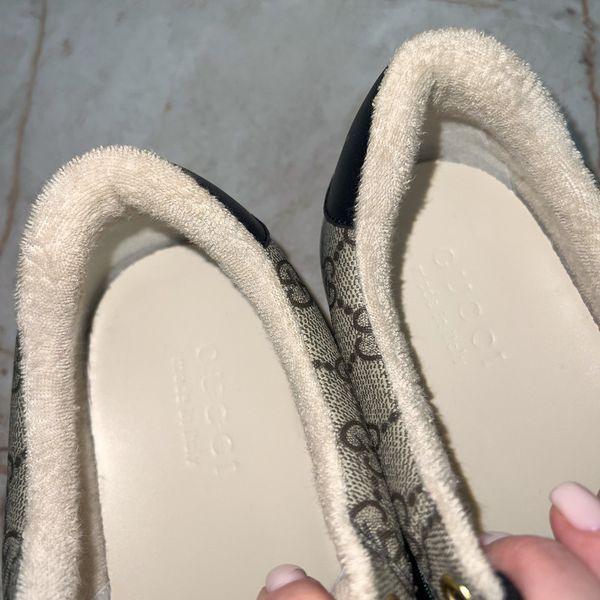 Screener GG Supreme Canvas Beige Sneakers