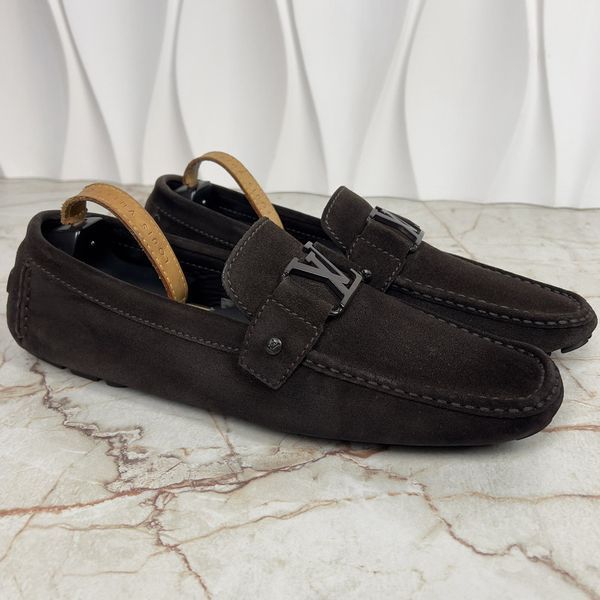 Monte Carlo Driving Moccasin Brown Suede