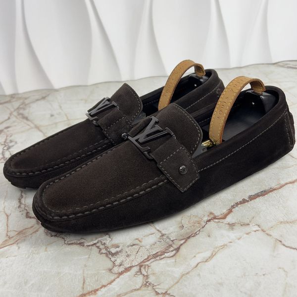 Monte Carlo Driving Moccasin Brown Suede