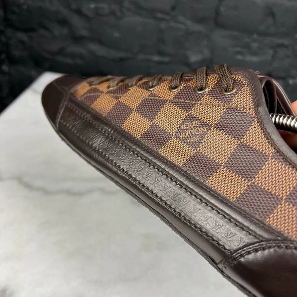Brooklyn Sneakers Damier Brown Leather
