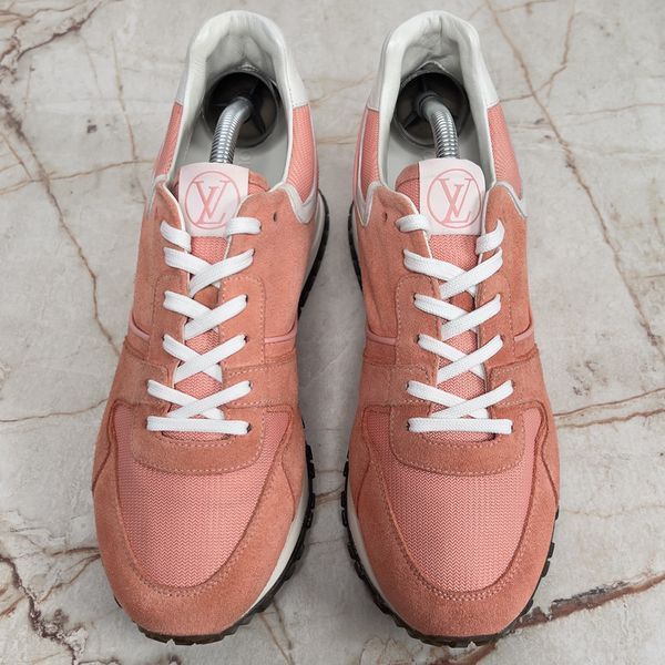 Run Away Sneakers Pink Suede