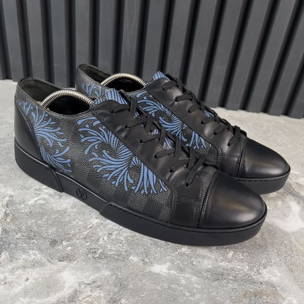 Match Up Kim Jones Damier Graphite кросівки шкіряні 4115 фото