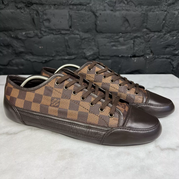 Brooklyn Sneakers Damier Brown Leather