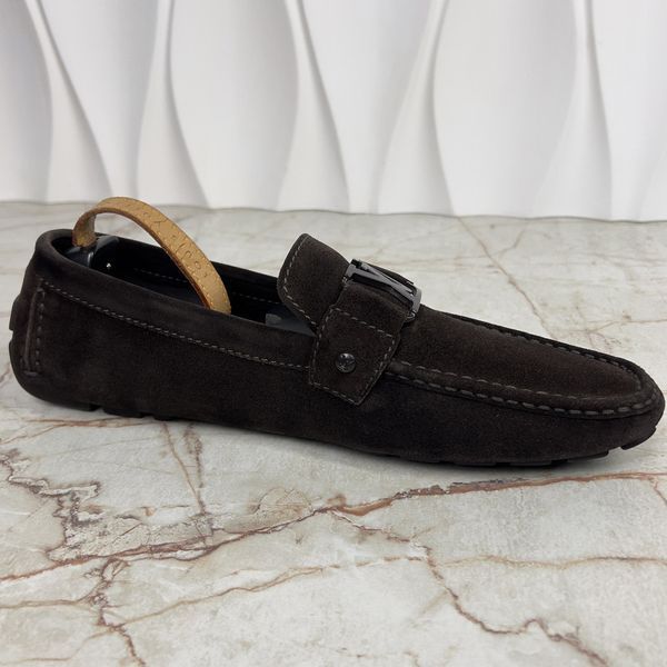 Monte Carlo Driving Moccasin Brown Suede