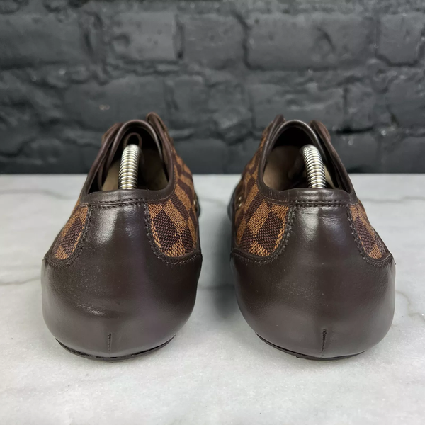 Brooklyn Sneakers Damier Brown Leather