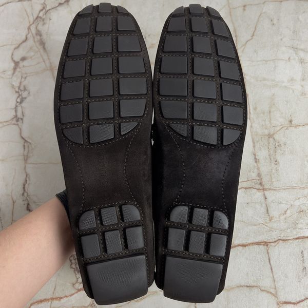 Monte Carlo Driving Moccasin Brown Suede