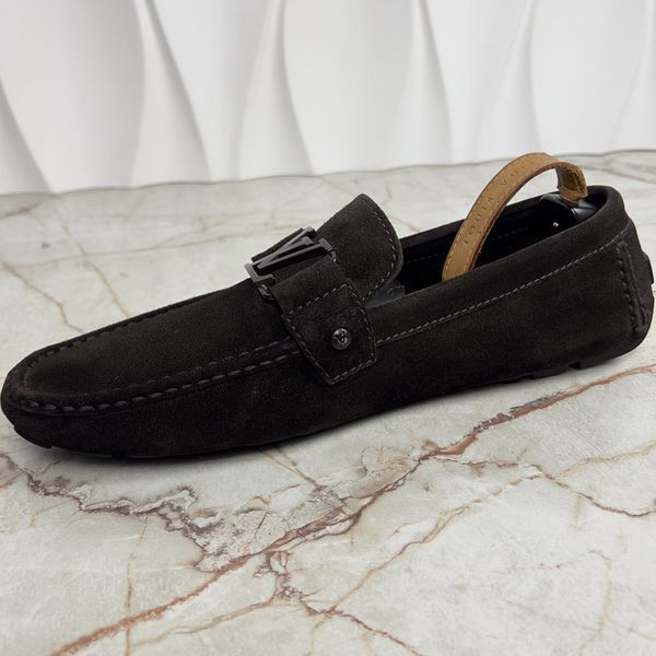 Monte Carlo Driving Moccasin Brown Suede